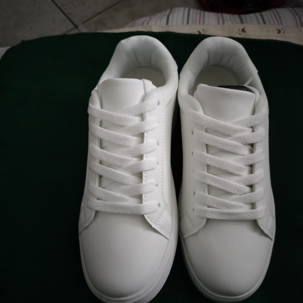 Classic White Women's Athletic Shoes